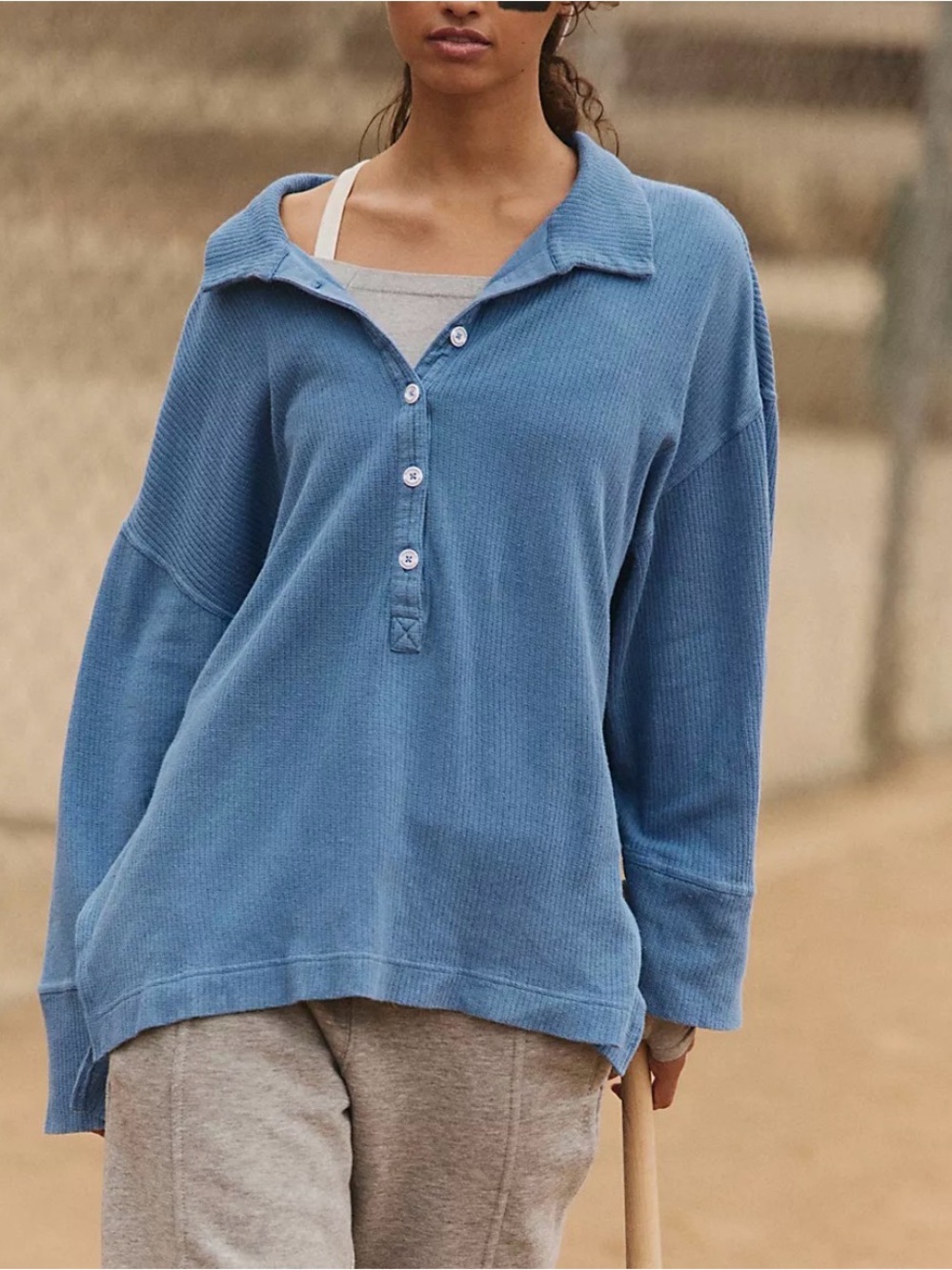 Free People Buttoned Up Layer
